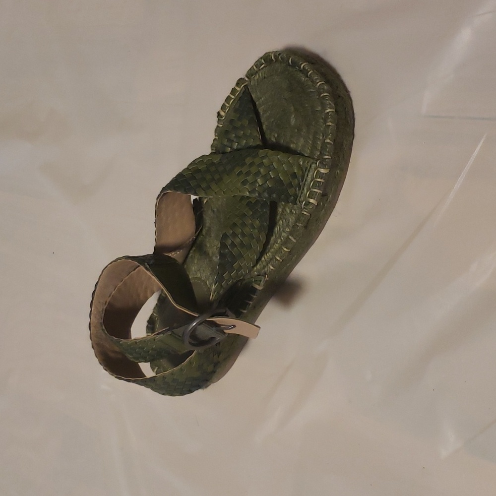 Sam Edelman Dakota Platform Sandal Green,  size 7.5 brand new without tag or box